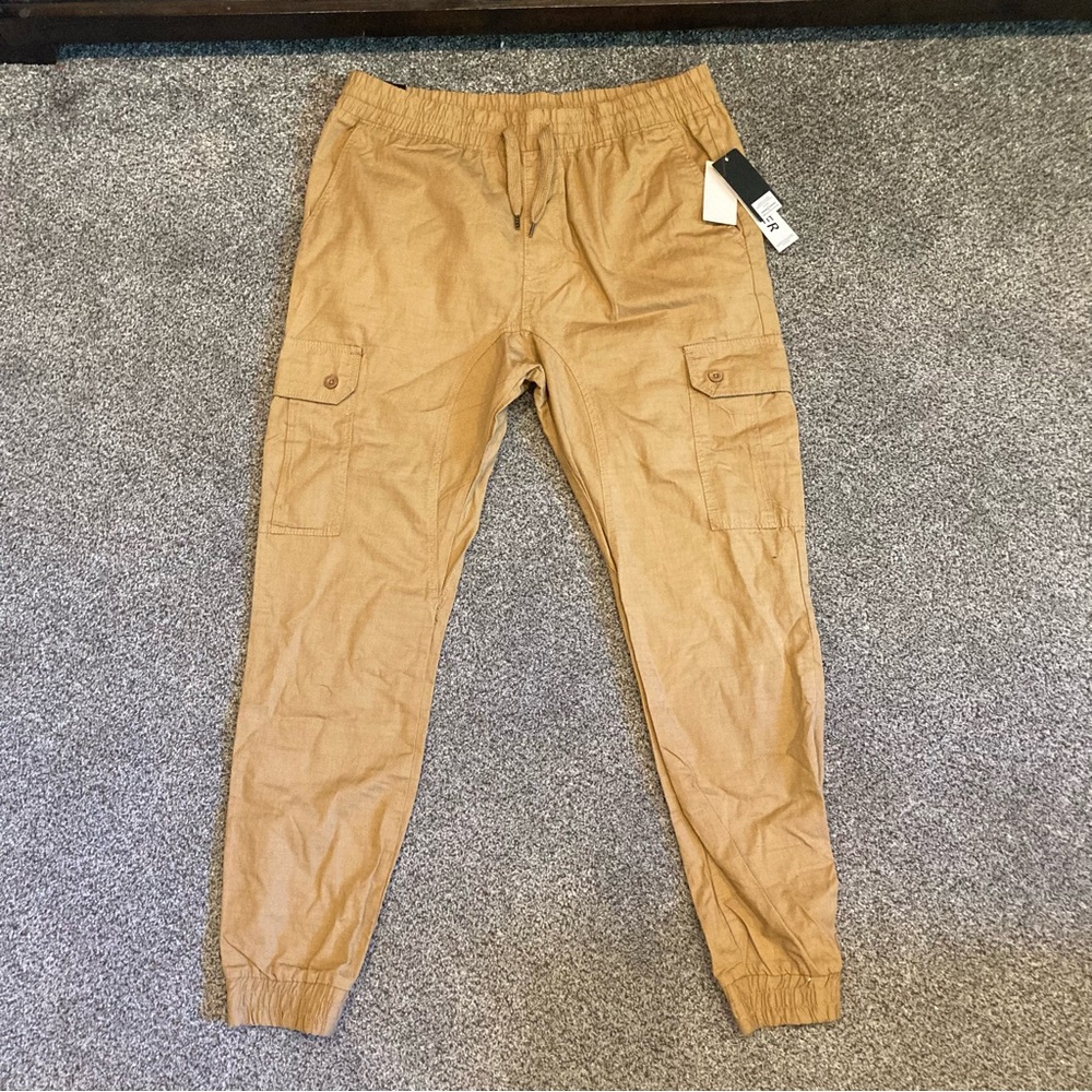 Southpole Men’s Casual Joggers Wheat Size XL NWT - 29 inch inseam